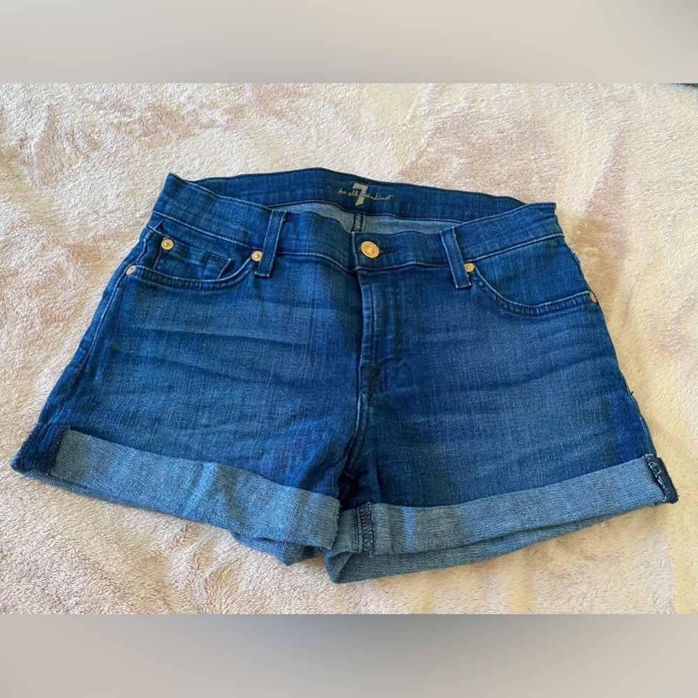 For All Mankind Roll Up Short - size 25